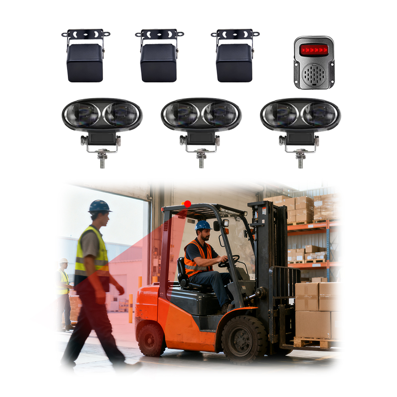 Forklift Radar with Lights