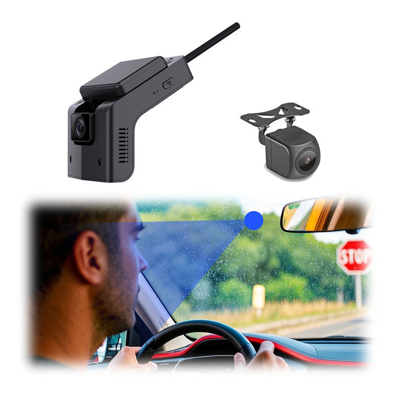 3-Channel 4G AI Dash Cam