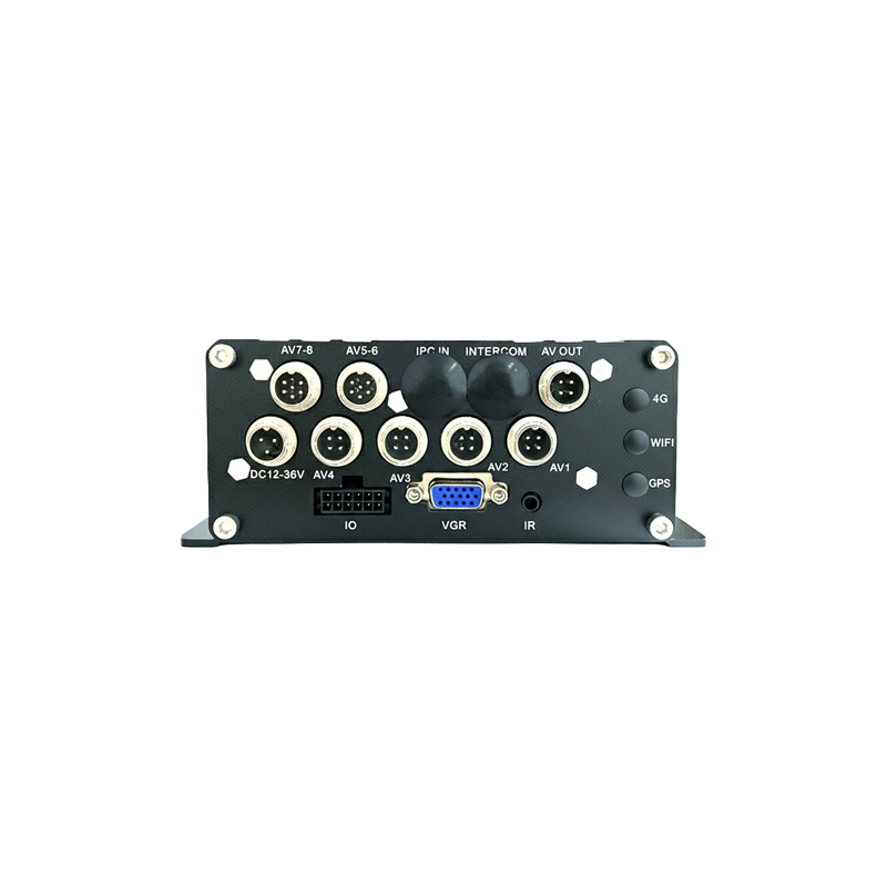 Eight 1080P AHD channels recording with H.265 compression