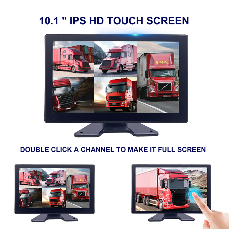 Custom-length camera cabling routed along a long trailer