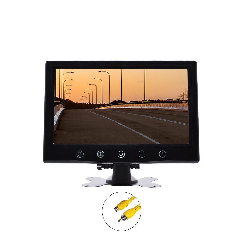 Quad split-screen view for 360 awareness