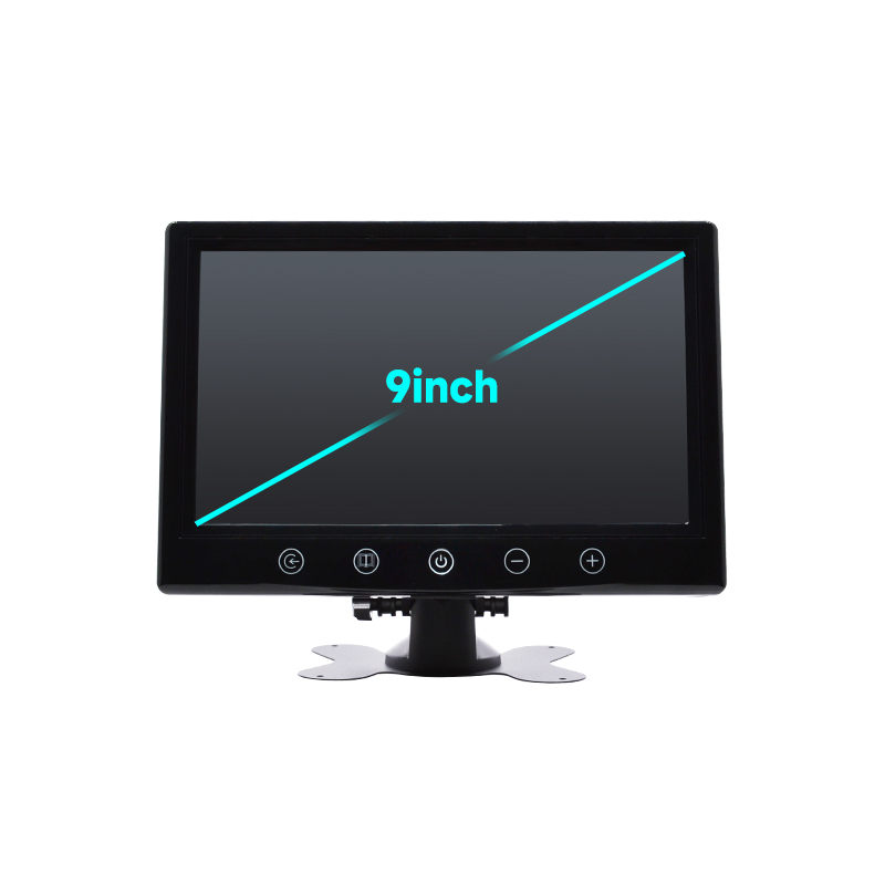 Reverse radar integration with the monitor