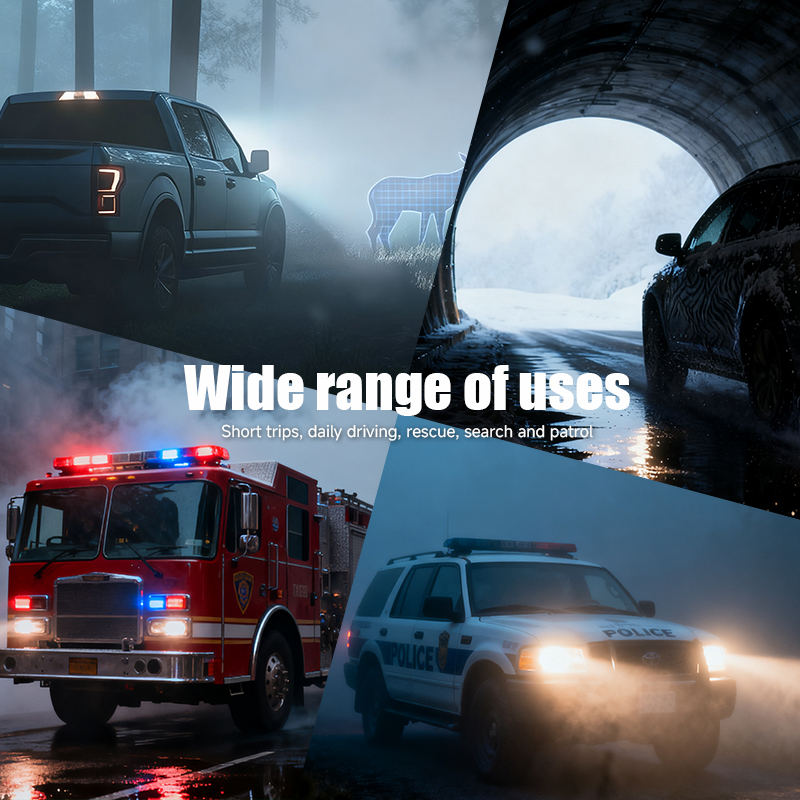 Thermal night vision system feature overview