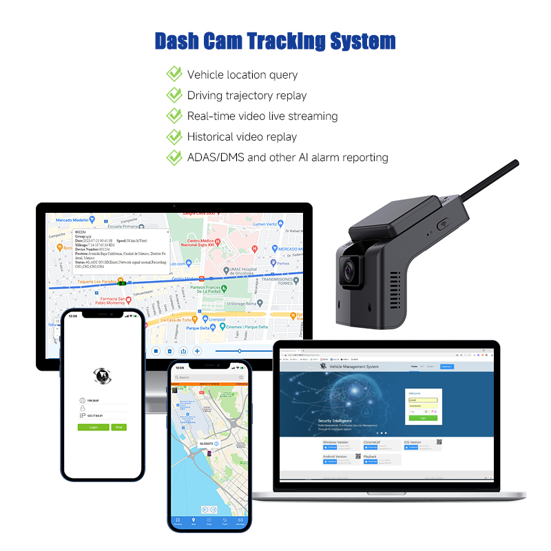 4G AI dash cam feature overview for taxi and rideshare fleets
