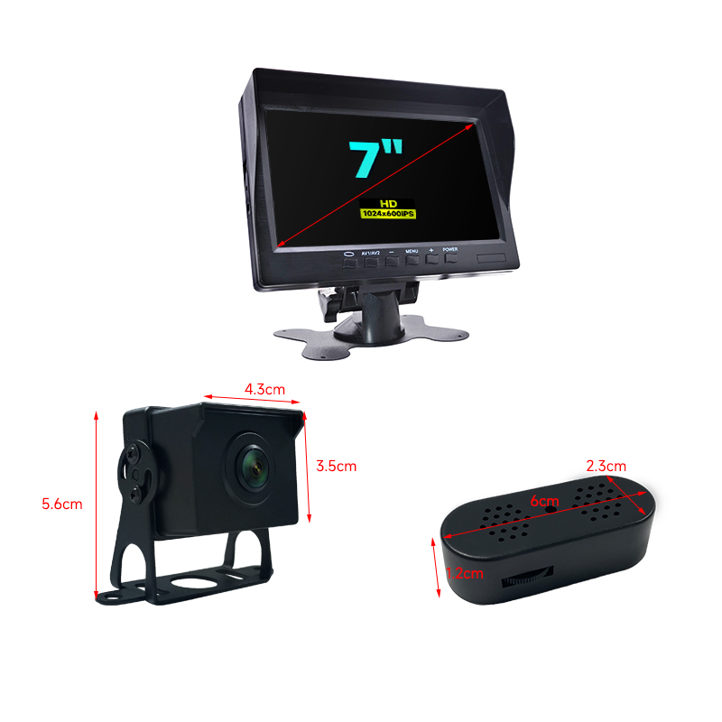 Close-range radar camera feature overview