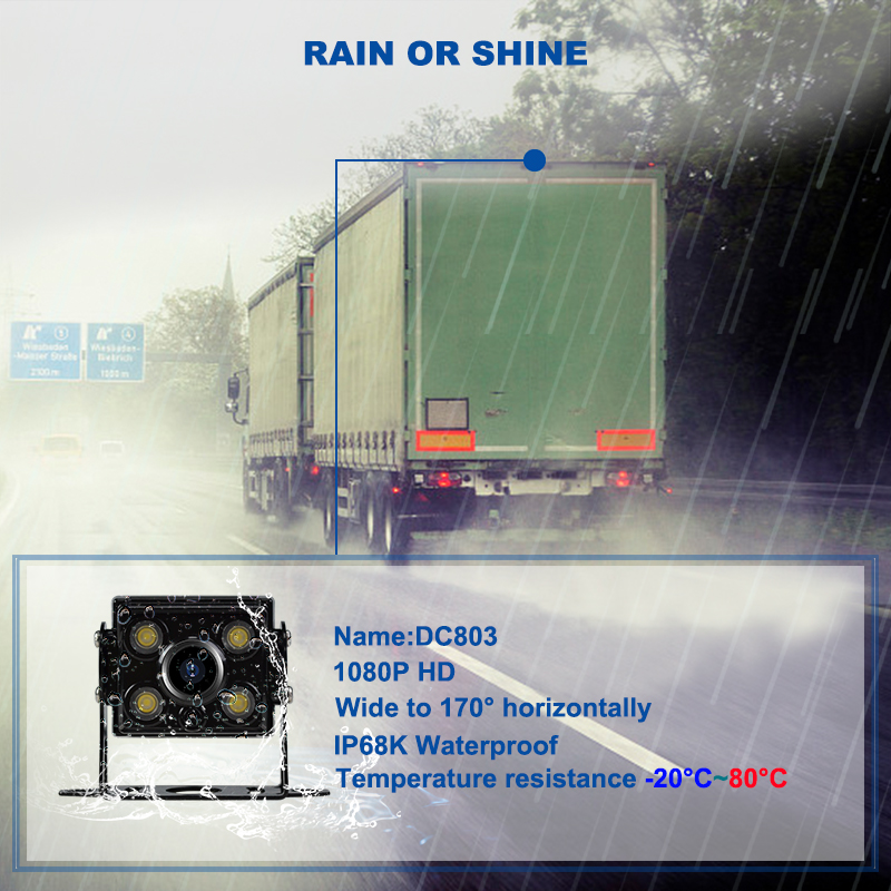 7 inch reversing monitor feature overview